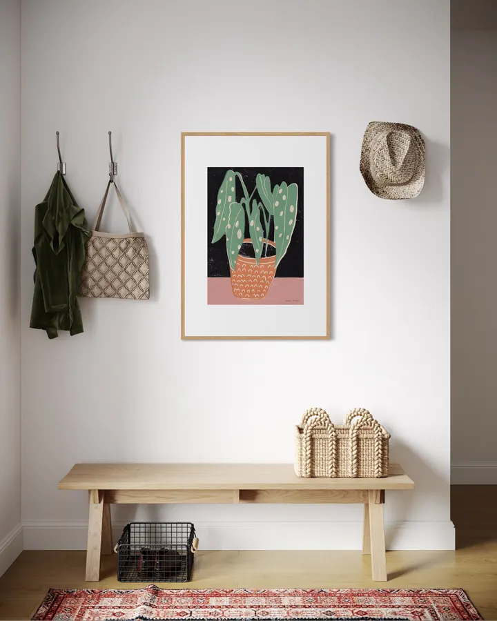 Spotted Begonia - Luiza Holub