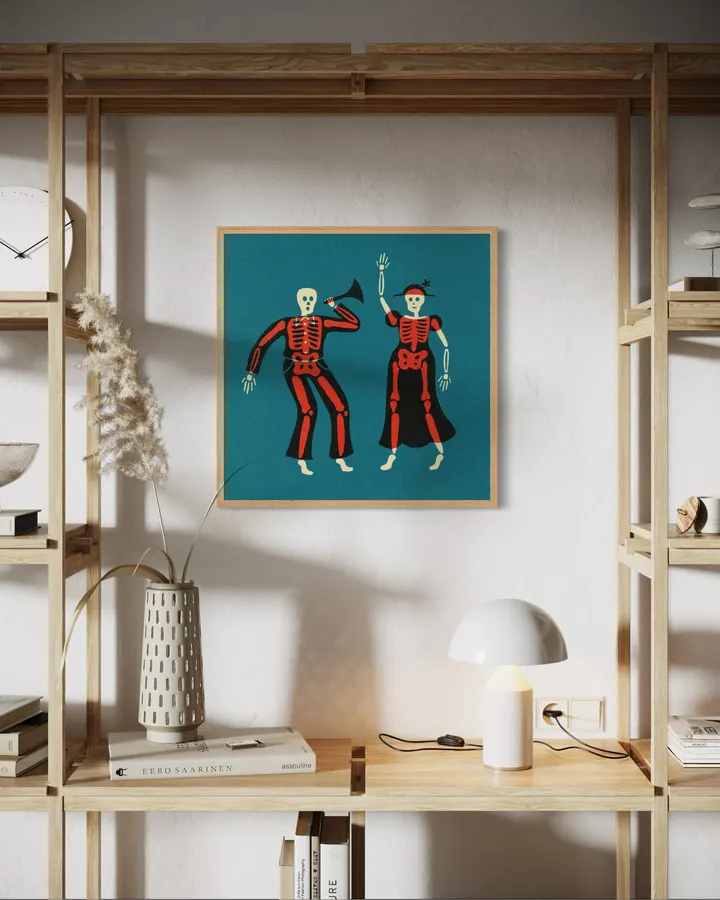 Dancing Skeletons - Becky Mann