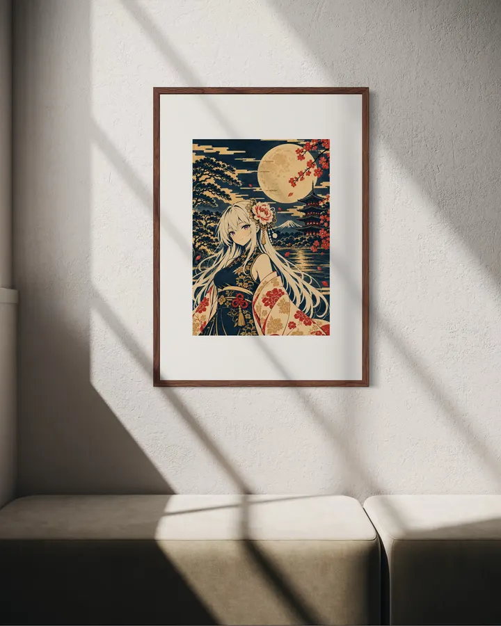 Meisa Under the Moon — Japanese Beauty and Fuji.no text