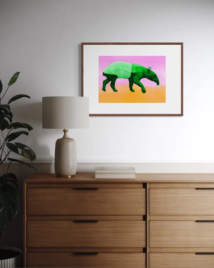 Malayan_Tapir_01 - itsuki_painter