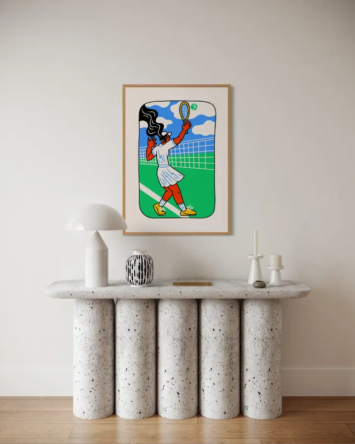 Tennis Girl - Alexandra Ramirez