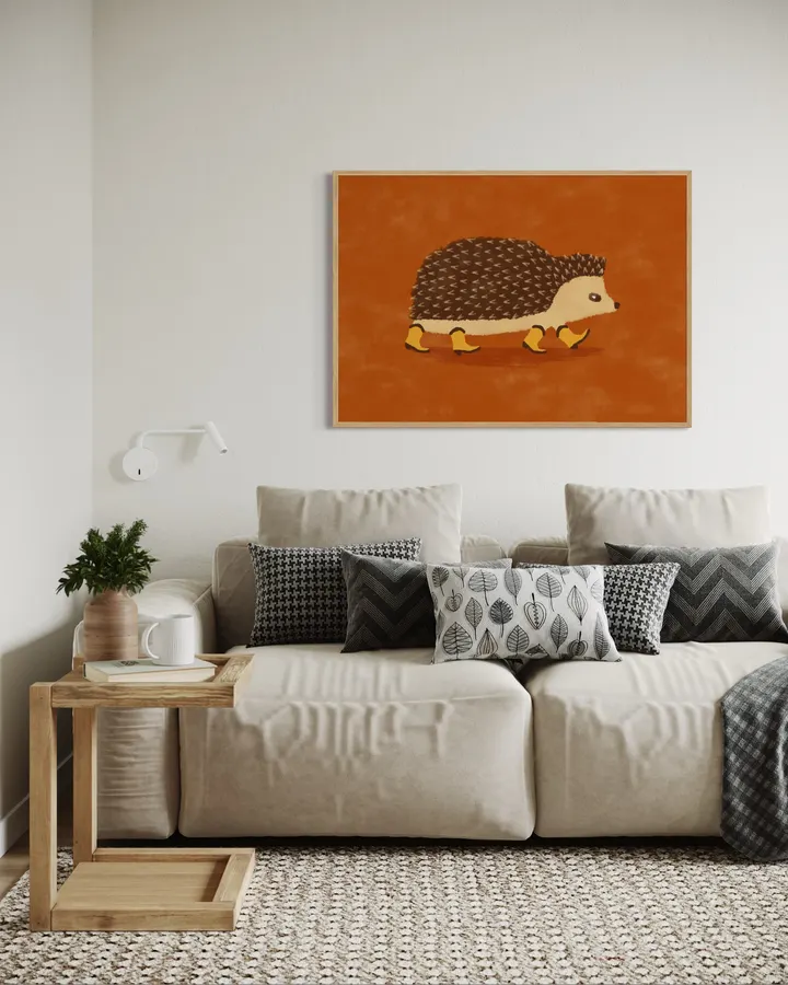 Sonny The Running Cowboy Hedgehog - Anyone Can Yeehaw