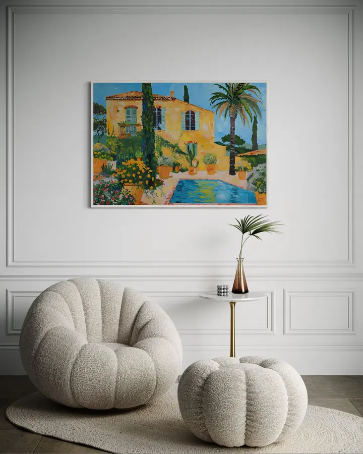 yellow house - Elena Avanesova