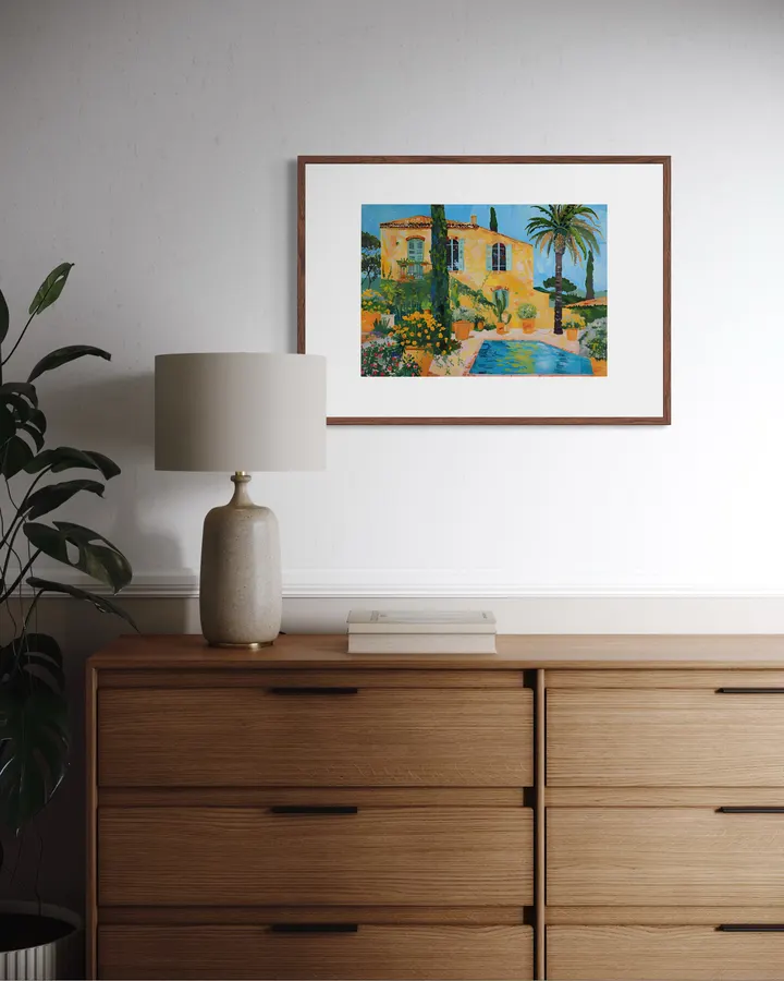 yellow house - Elena Avanesova