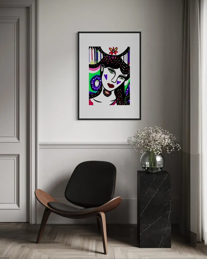 Abstract Lady #6 - Enouon