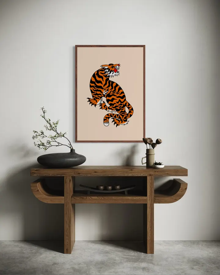 Tiger roaring - Alexandra Ramirez