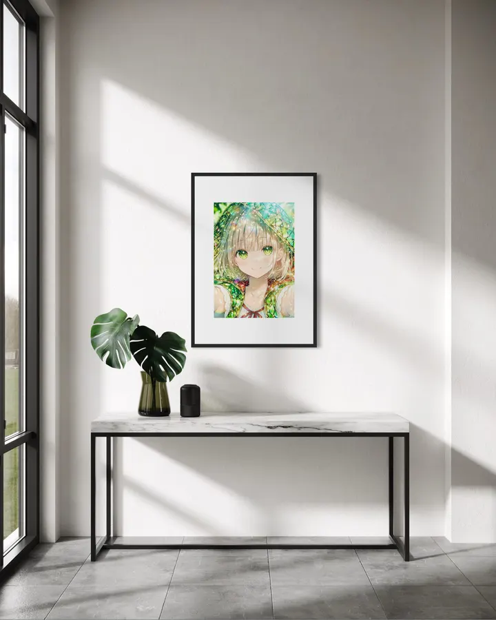 Emerald Maiden #24 -光の中へ、おいで- - clara_彩光の礼拝堂_祈りの聖女たち
