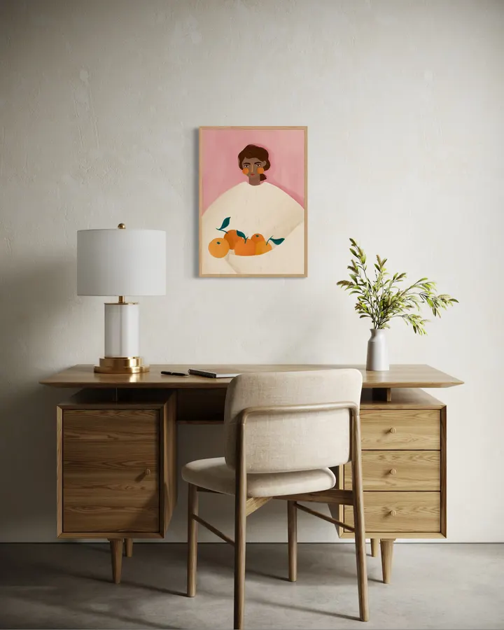 The Woman with the Oranges - Bea Muller