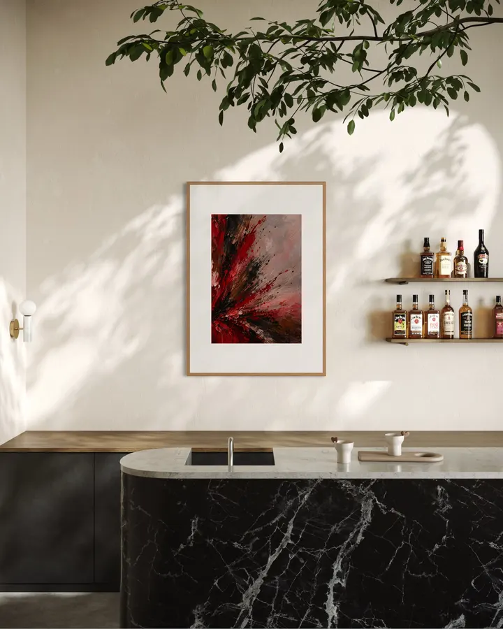 臙脂と煤、夜明けの光 - Yoko Nishi