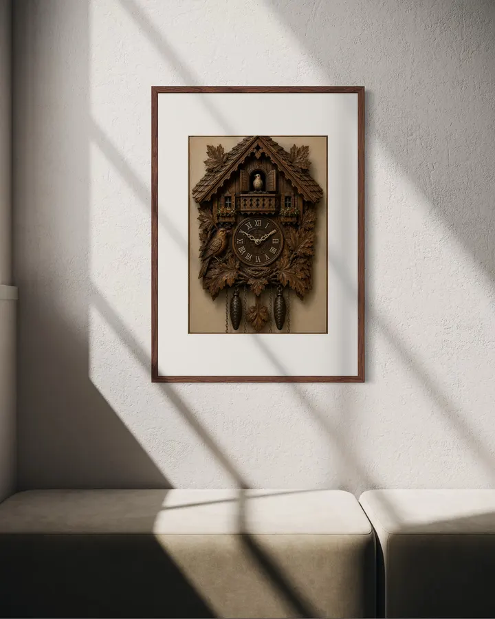 Trick Art - The Cuckoo Clock