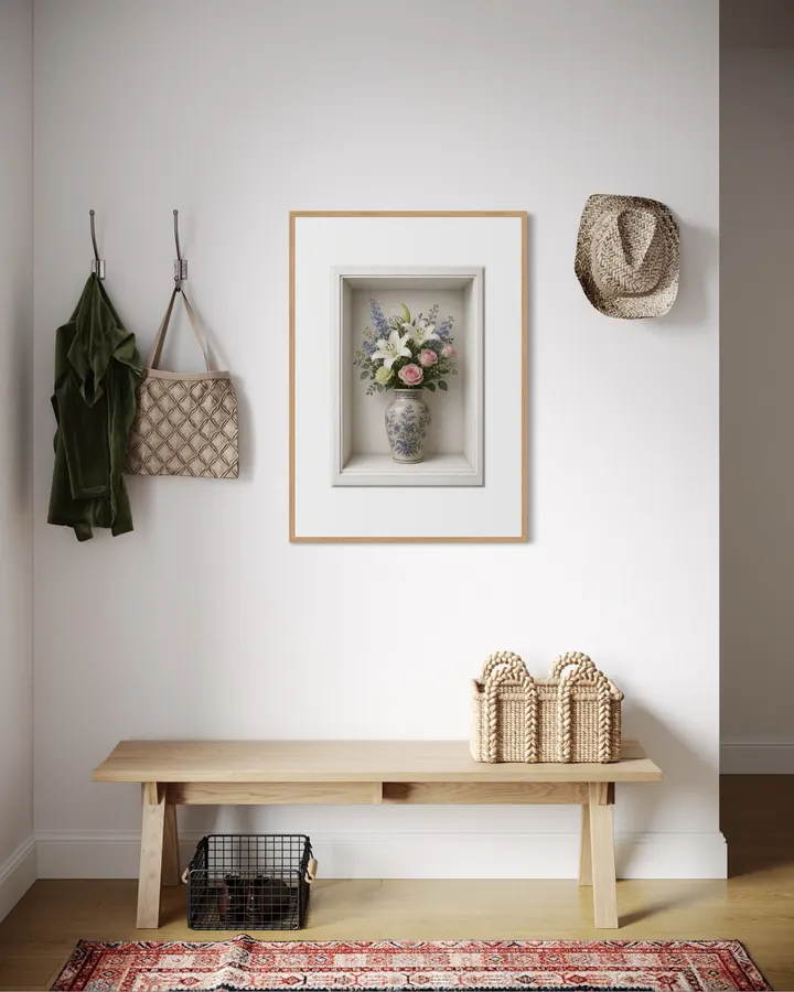 Trick Art - The Flower Vase
