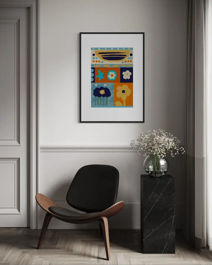 Retro Geometric Garden - DOXOLOGY