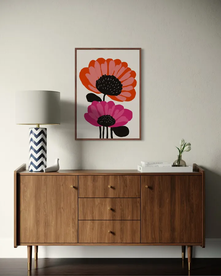 Playful Poppies - PosterCircus