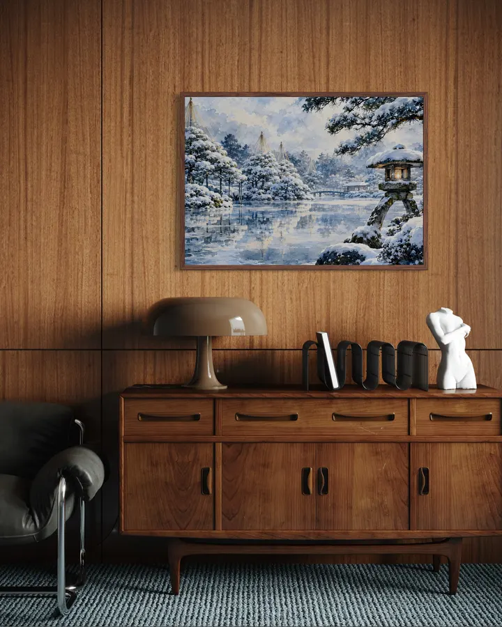 Silent Winter at Kenrokuen - HIRUHA