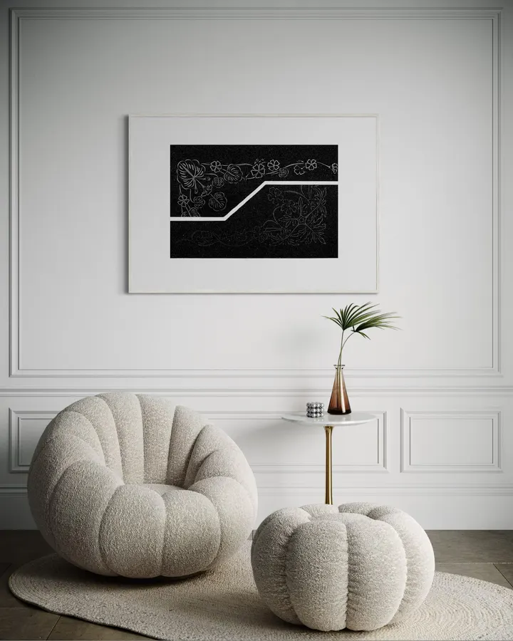 Japanese Wall Art Print - Pattern Design