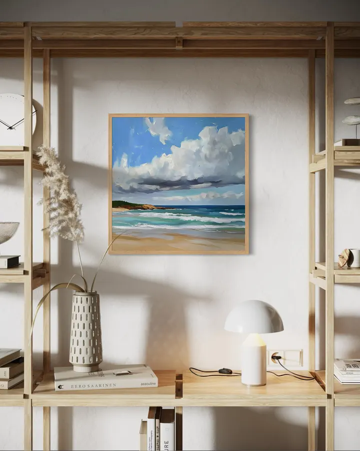 Cloudy Day At The Beach - Elena Avanesova