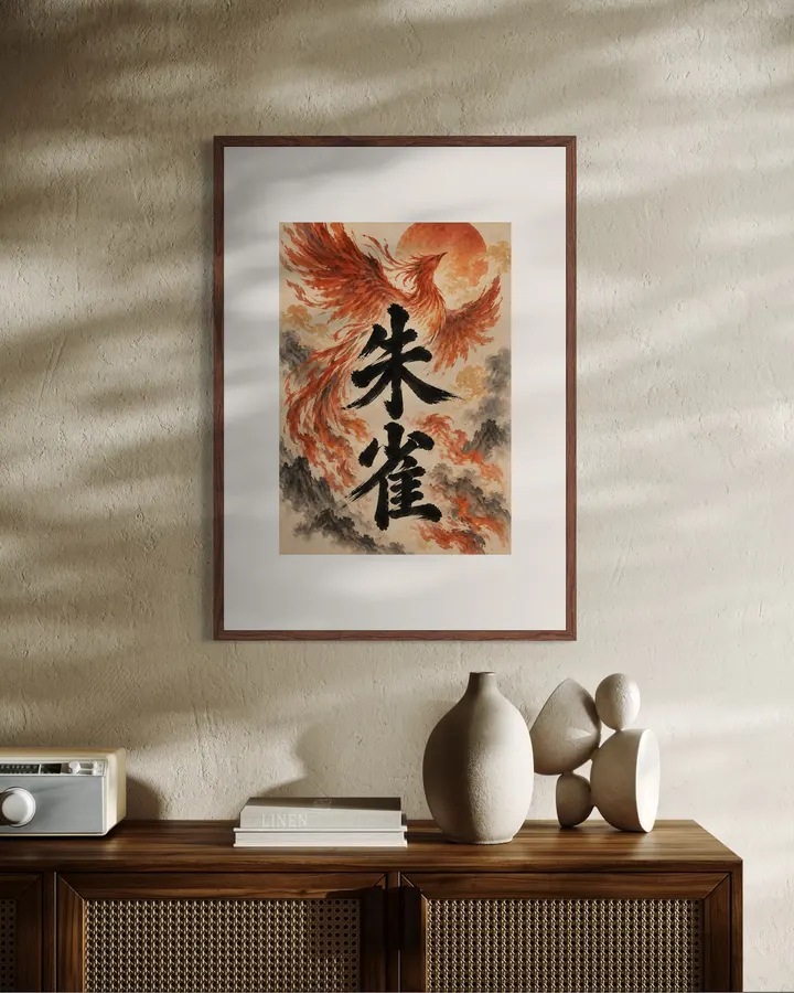 Vermilion Bird｜朱雀｜南の守護 - Cozy Mochi Studio