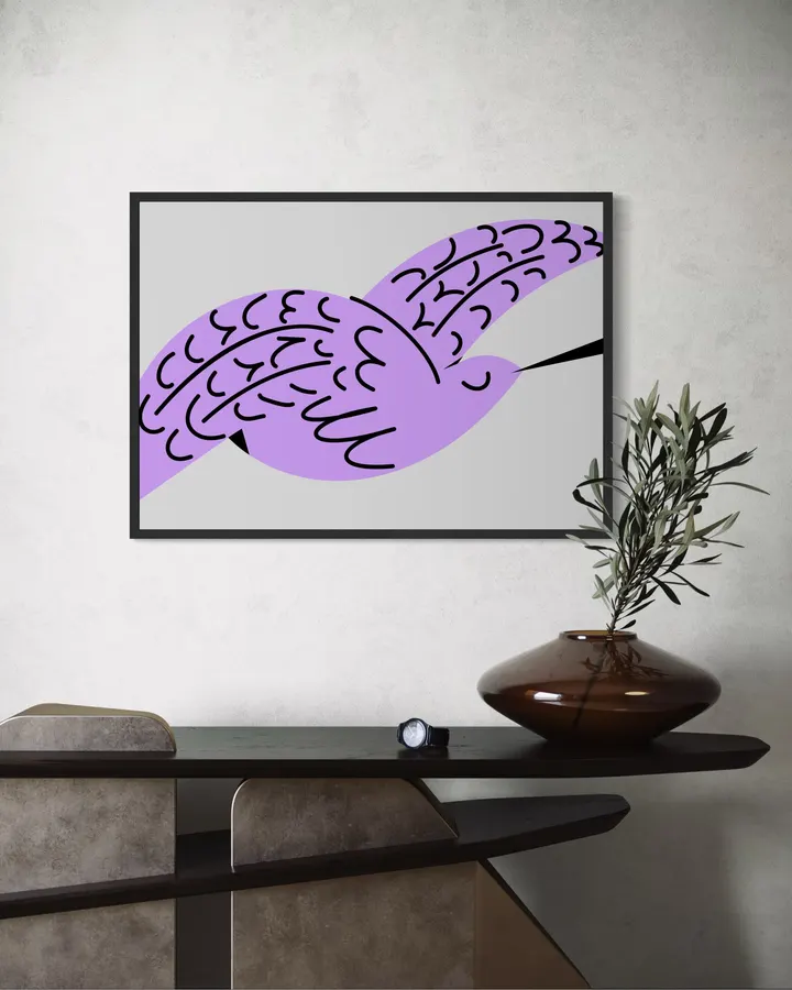 Portuguese lilac bird - Pablo Ferreira