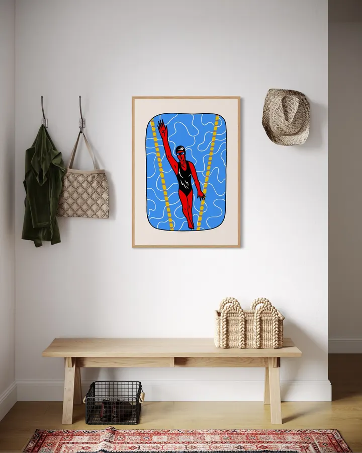 Swimming Girl - Alexandra Ramirez