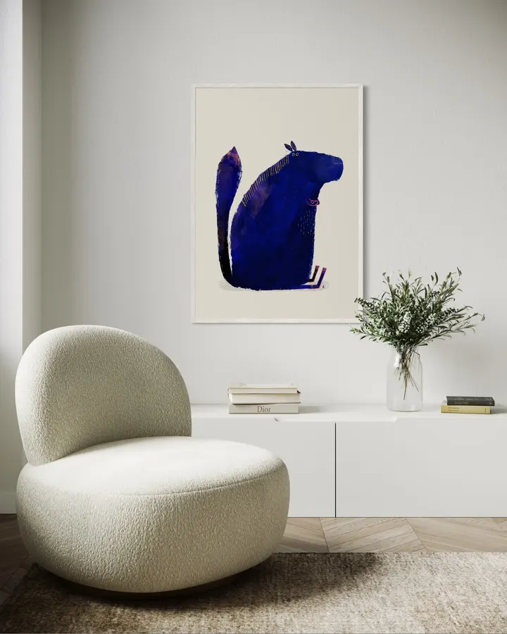 Blue Horse - Anna Süßbauer