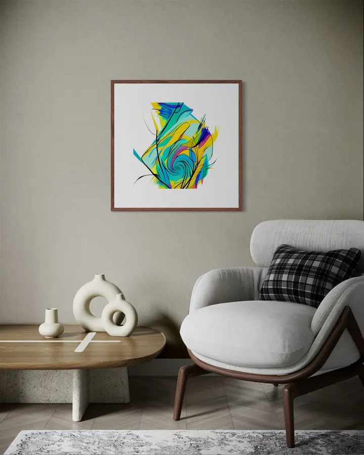 Abstract Painting #16 - Enouon