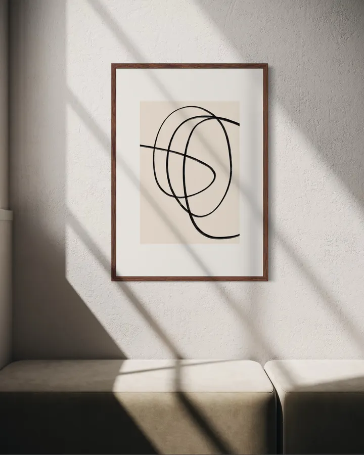 Continuous Line Abstract Loop - Little Dean