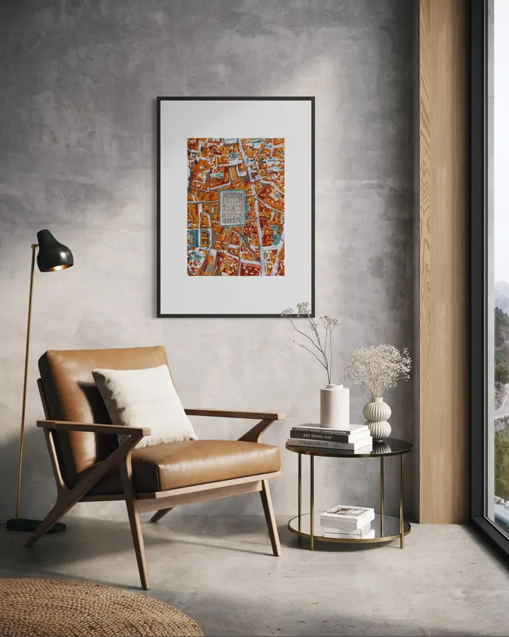 Map of Madrid - Marta Bazan