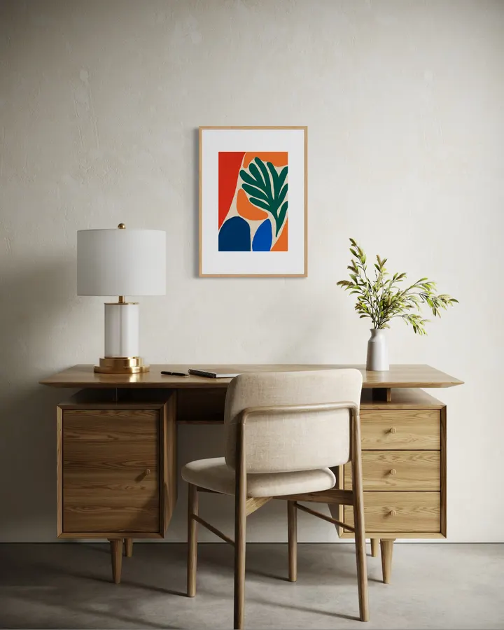 Foliage in Warm Clay