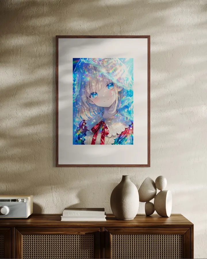 Azure Maiden #35 -まっすぐな視線- - clara_彩光の礼拝堂_祈りの聖女たち