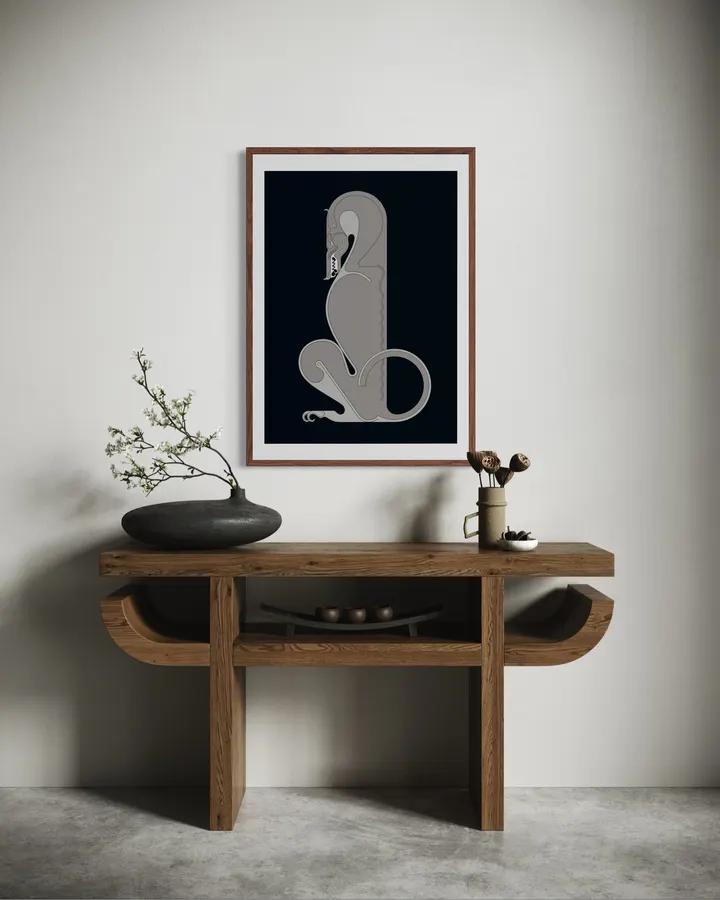 "Sitting Wolf" - shalkar turganov