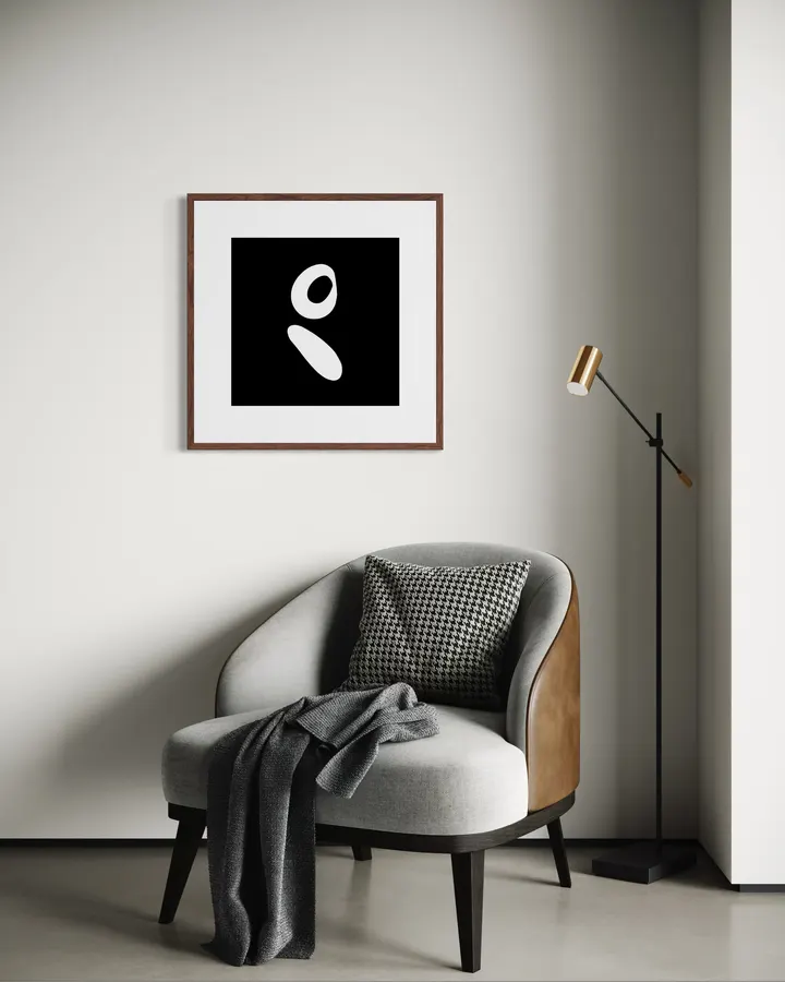Ten to Maru Logo Art Series ORIGIN BLACK - KUMACO
