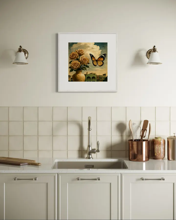 The Monarch and the Golden Hour {Print One}