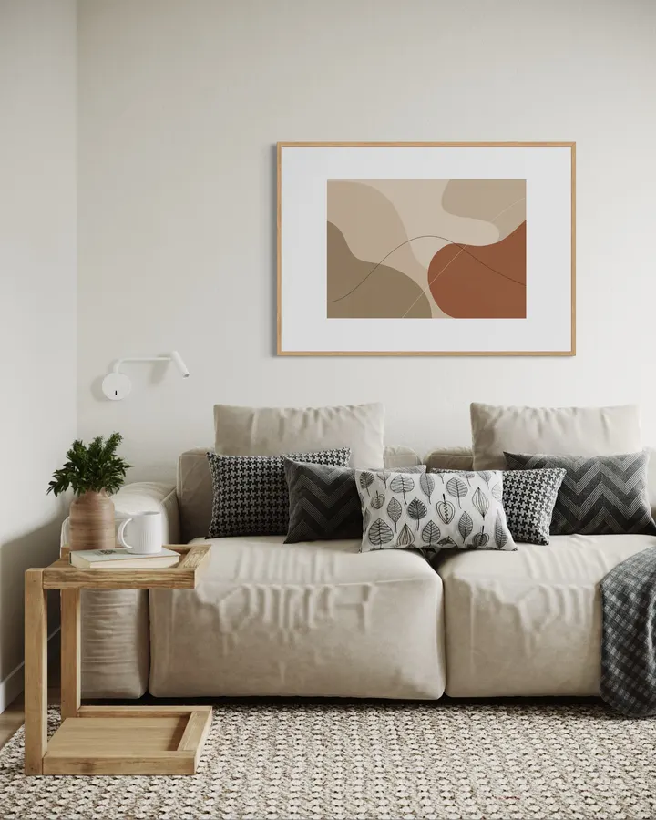 Mid-Century Organic Shape Study No. 02