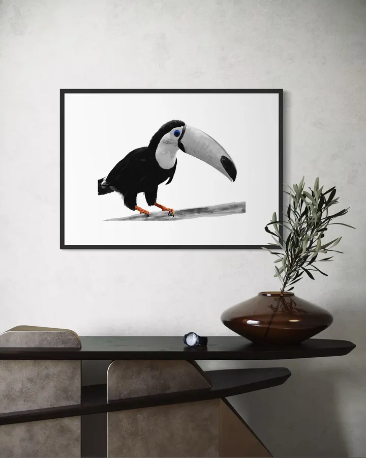 Toucans_01_BW