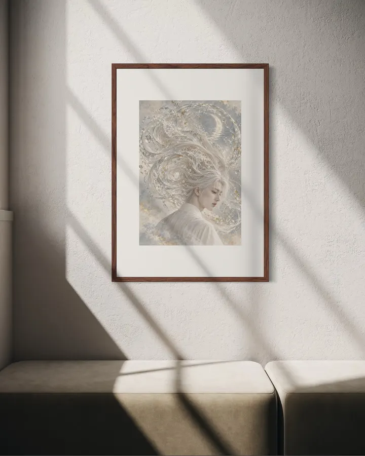 GLASS FLOW／玻璃の流潮 (297 × 420 mm) - レイカミヤ