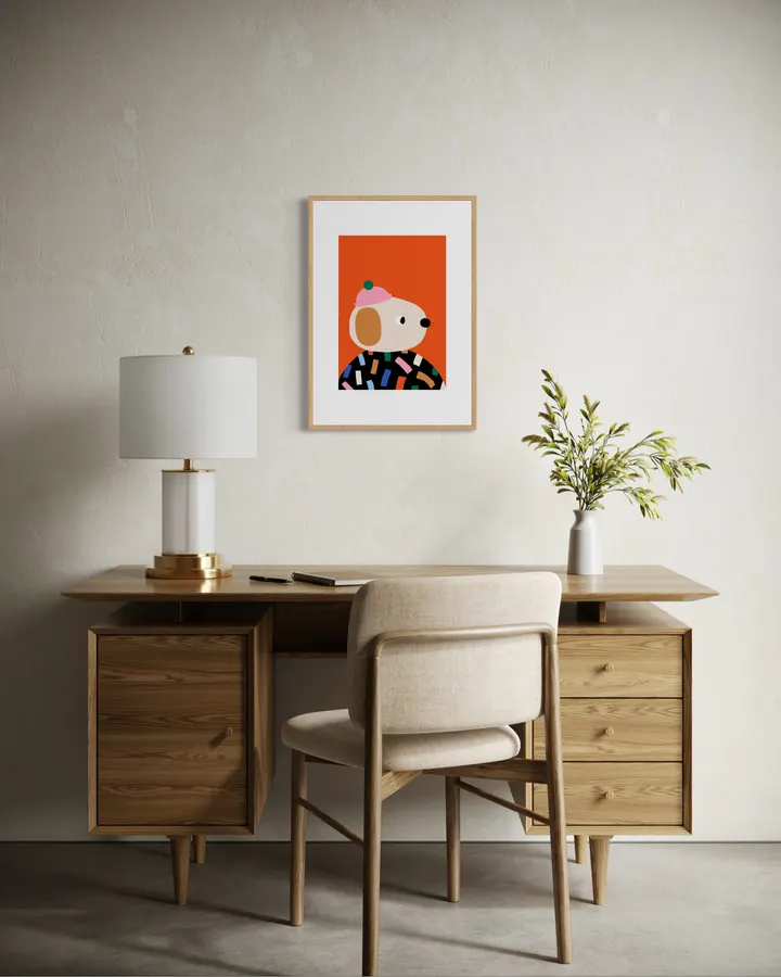 80s dog - Jennifer Bouron