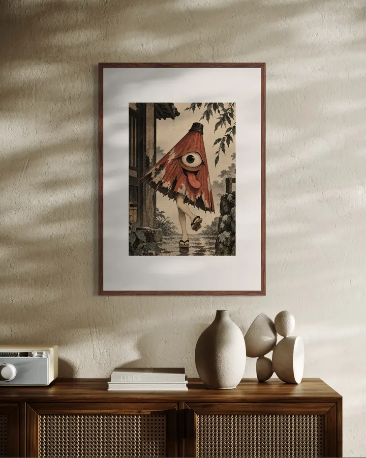 Karakasa-Kozo — Japanese Yokai Art