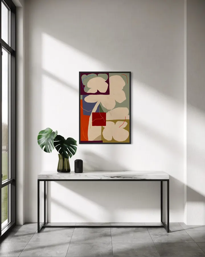 Abstract Flower (ii) - Sophie Deller