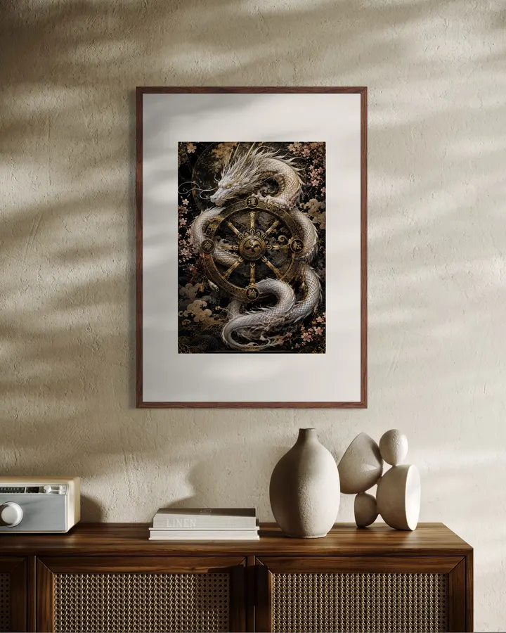 The Wheel of Fortune — The Celestial Dragon Guides Your Turning Point（運命の輪 ― 天龍が導く、運命の転機 ―） - TAKAHASHI