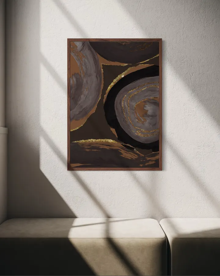 Amethyst Swirls in Cocoa Shadows - DOXOLOGY