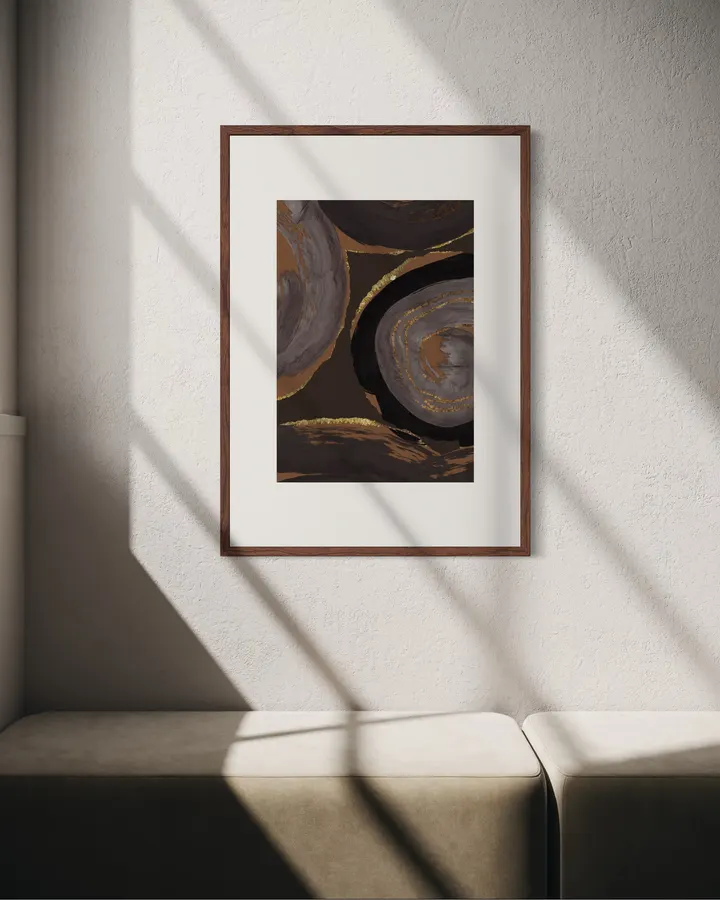 Amethyst Swirls in Cocoa Shadows - DOXOLOGY
