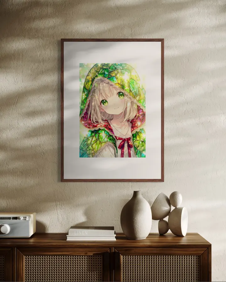 Emerald Maiden #20 -覗く瞳- - clara_彩光の礼拝堂_祈りの聖女たち