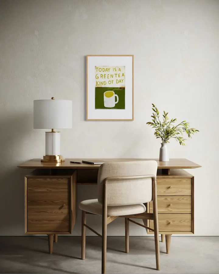 today is a green tea kind of day - marco marella