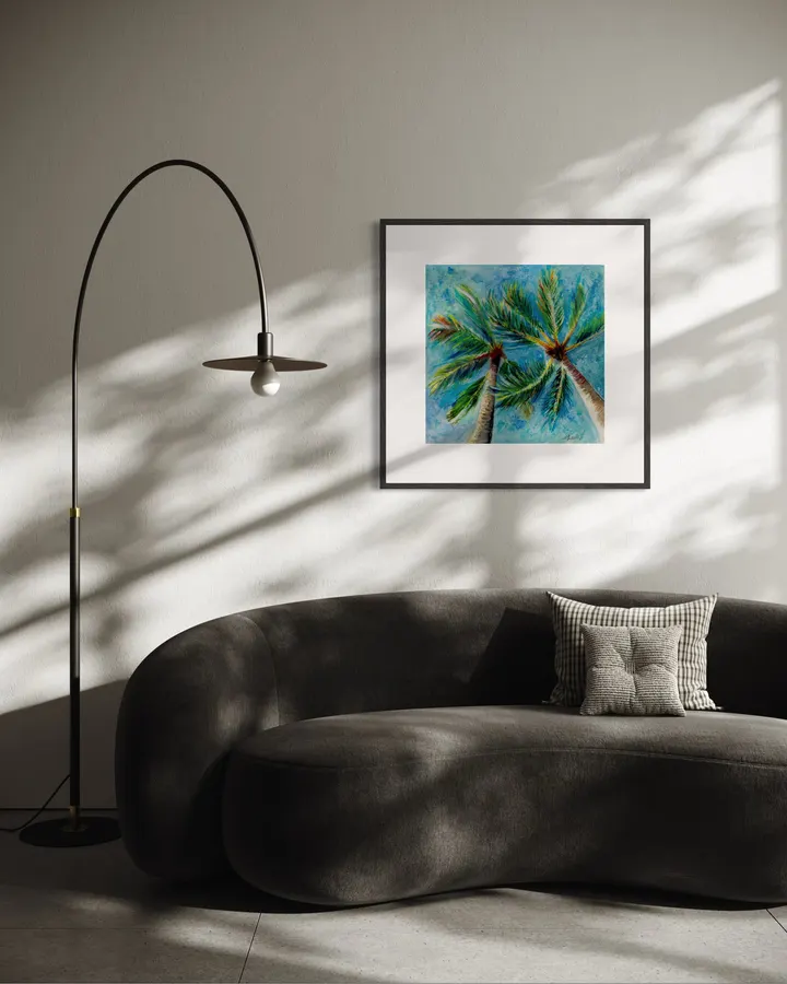 Palm Trees at Kakaako - Midori Cowart