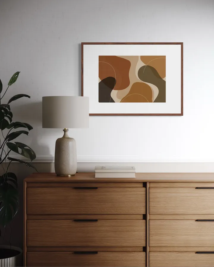 Mid-Century Fluid Abstraction