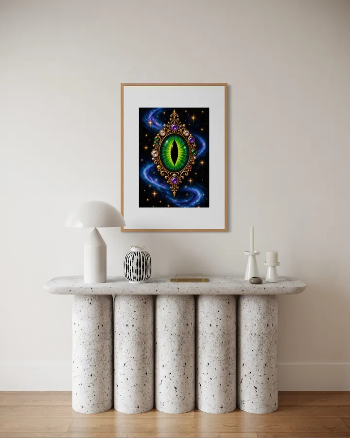 翡翠の魔眼　Jade Mystic Eye - CYRURU ART