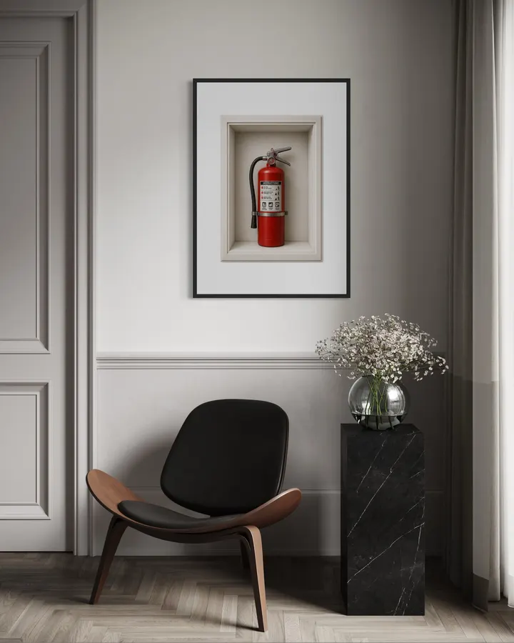 Trick Art - The Fire Extinguisher - Guts