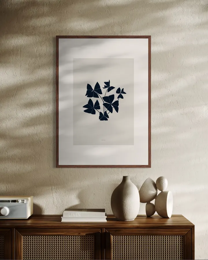 Clover Leaves Silhouette