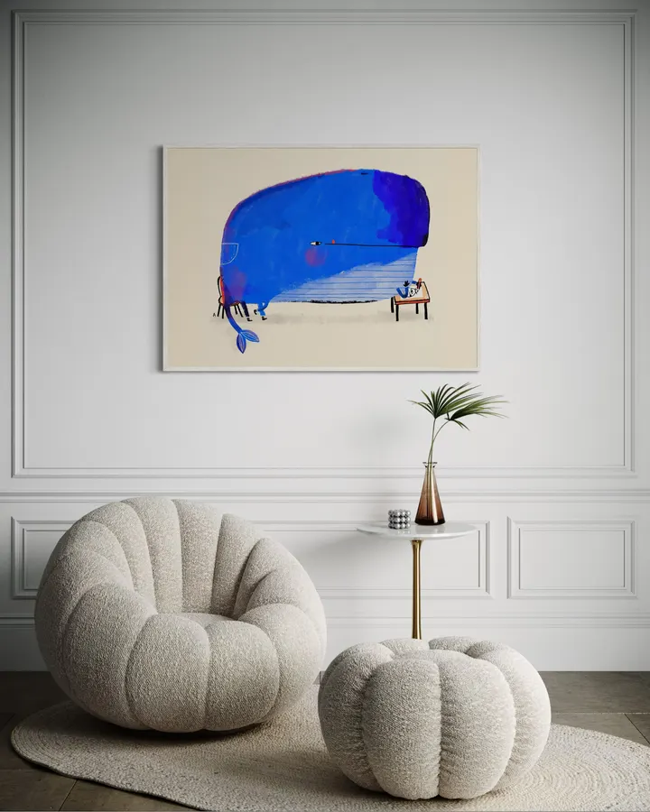 Whale At Work - Anna Süßbauer