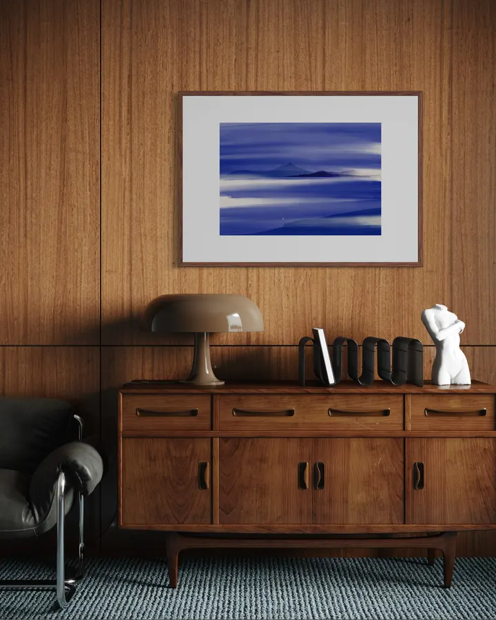 Serene Horizon in Indigo & Cobalt - Little Dean